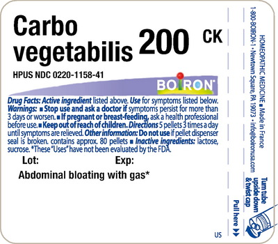 Carbo vegetabilis 200CK 80 plts Curated Wellness