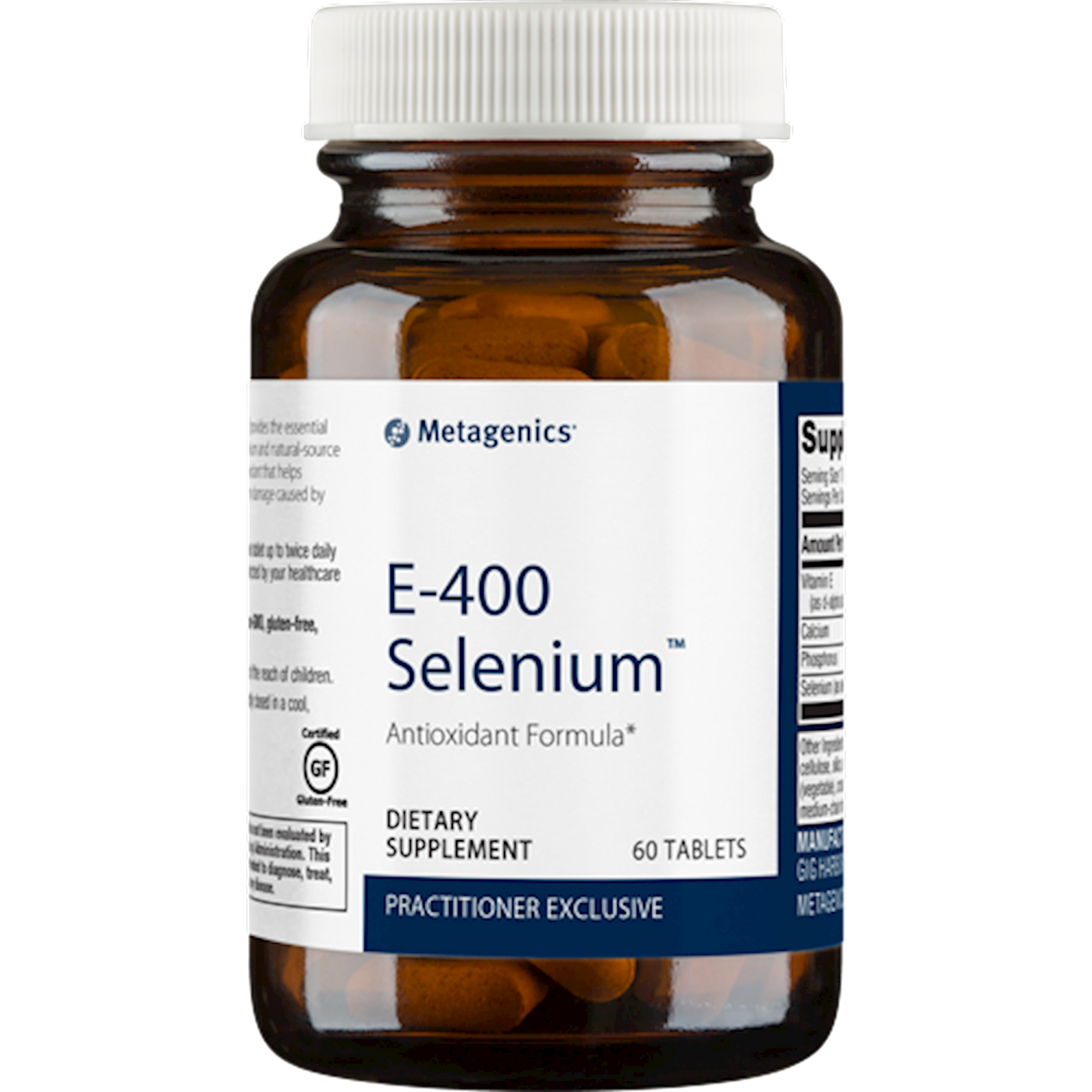 E-400 Selenium 60 tabs Curated Wellness