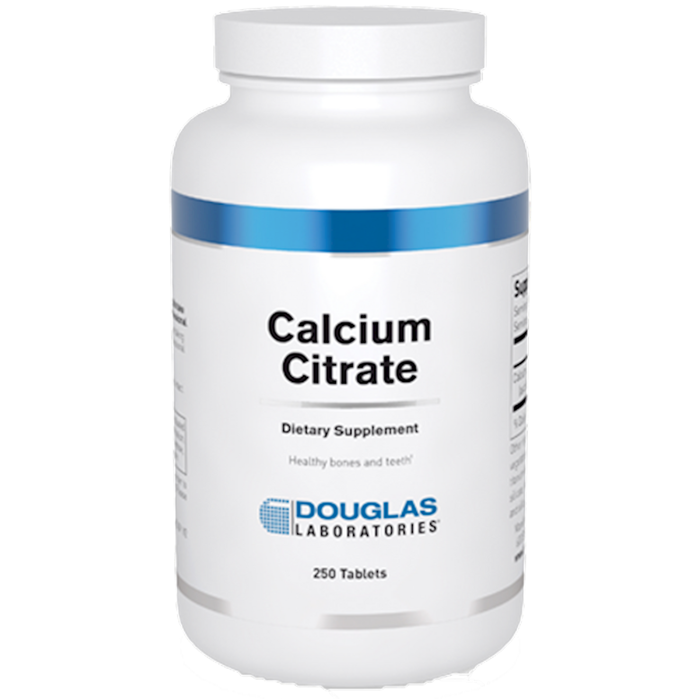 Calcium Citrate 250 mg  Curated Wellness
