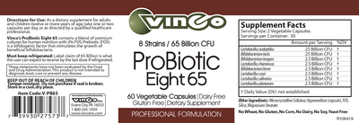 ProBiotic Eight 65  Curated Wellness