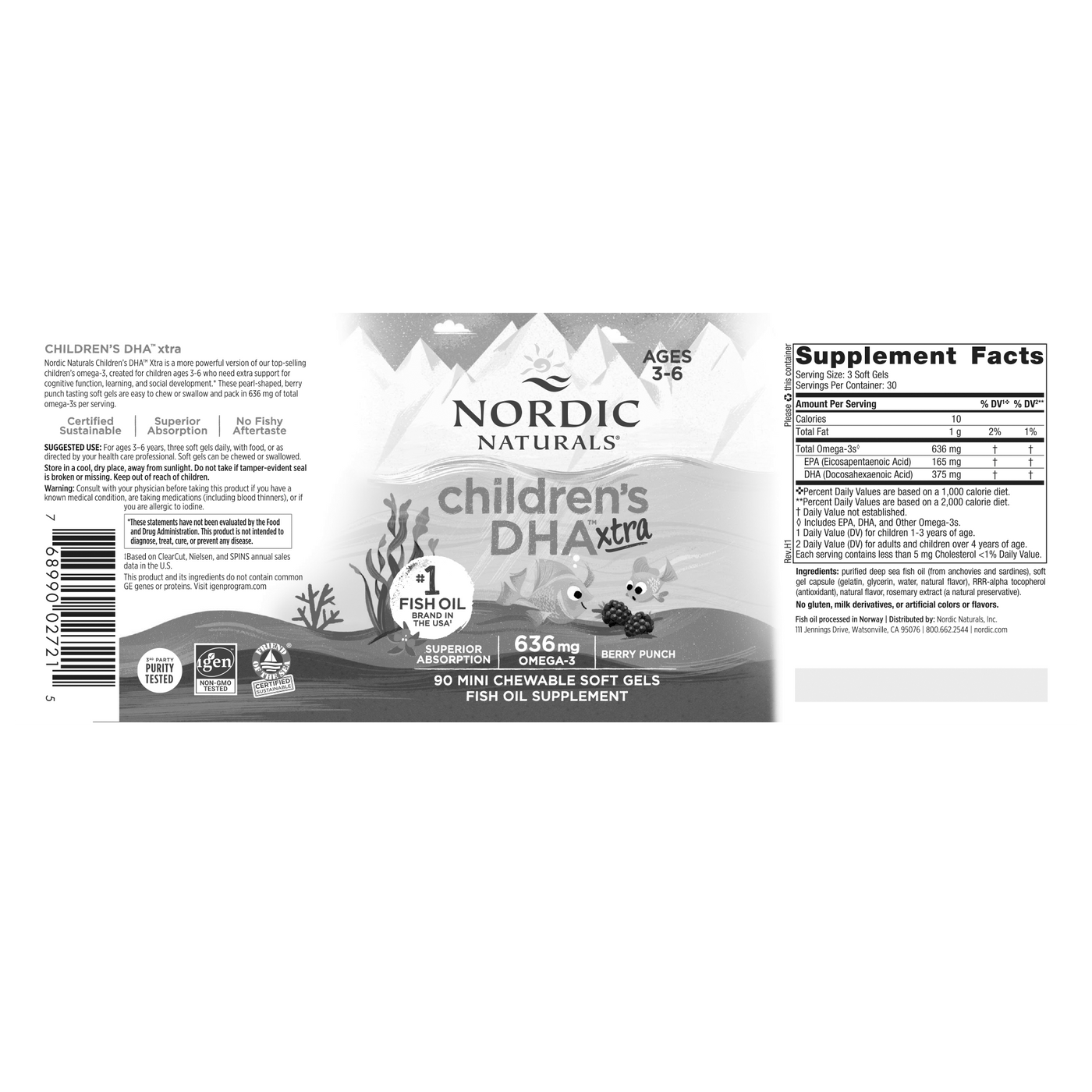 Children's DHA Xtra  Curated Wellness