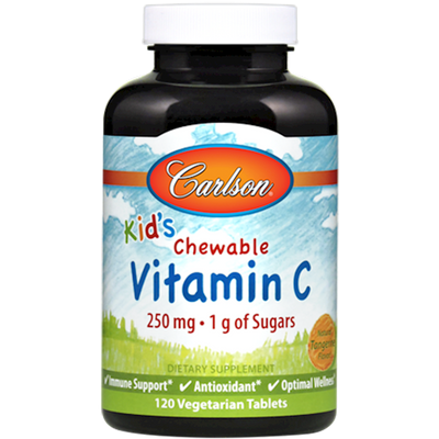 Kids Chewable Vitamin C 250 mg 120chew Curated Wellness