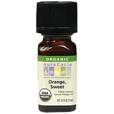 Orange, Sweet Organic Ess Oil .25 oz Curated Wellness