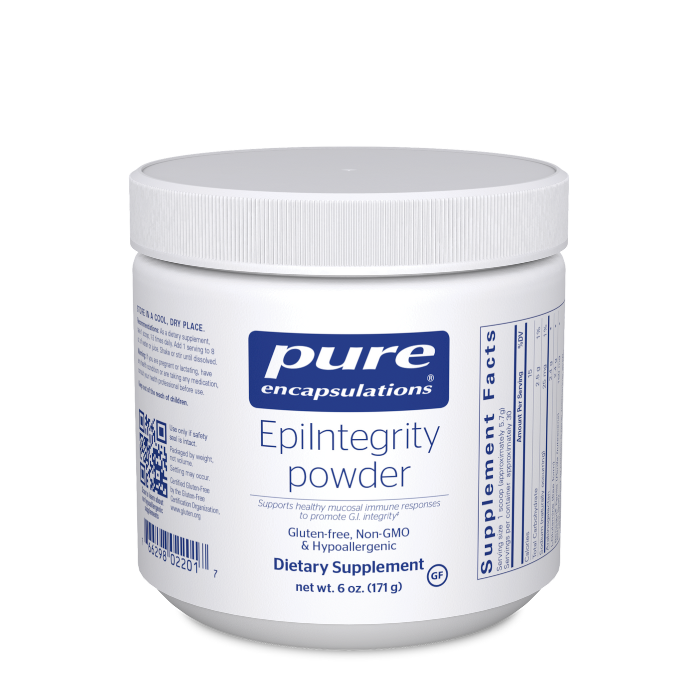 EpiIntegrity powder ings Curated Wellness