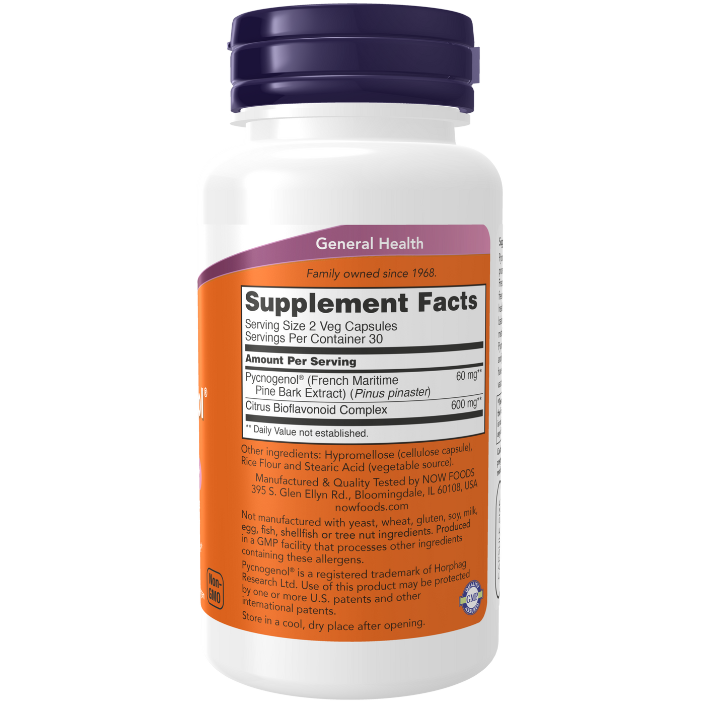 Pycnogenol 30 mg  Curated Wellness