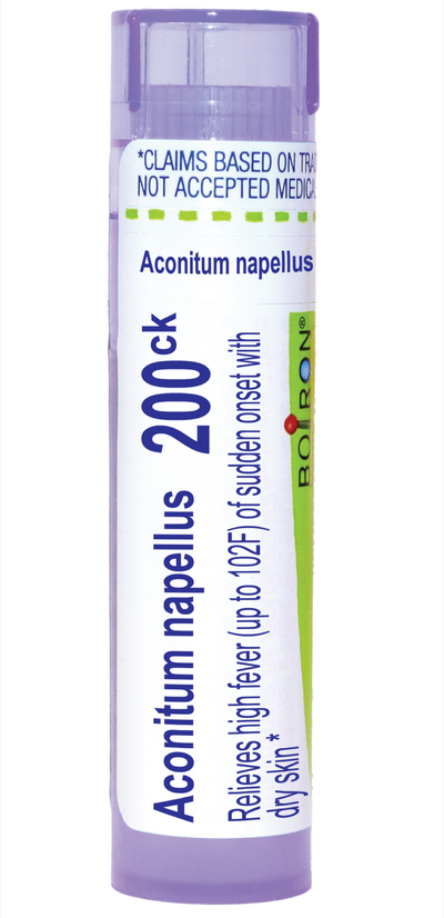 Aconitum napellus 200CK 80 plts Curated Wellness