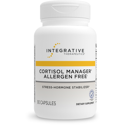 Cortisol Manager Allergen Free 90 vcaps Curated Wellness