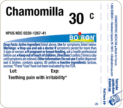 Chamomilla 30C 80 plts Curated Wellness