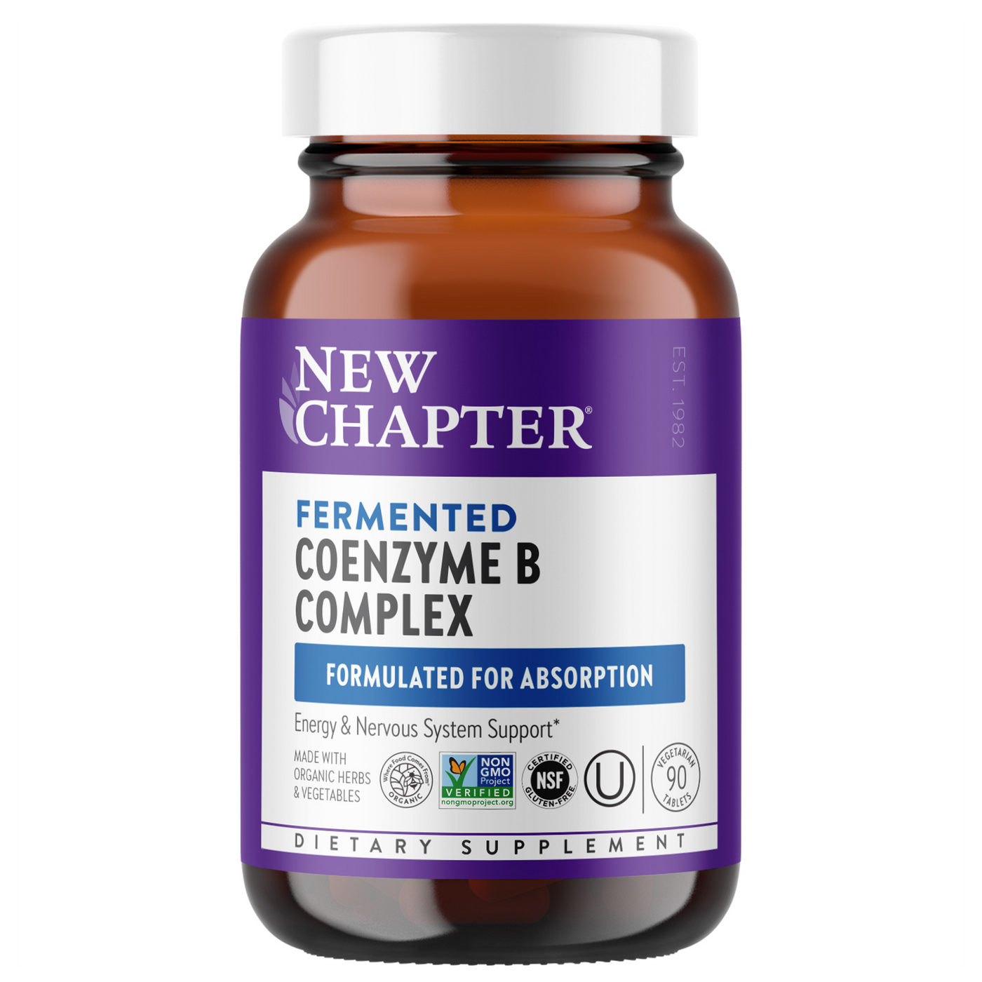 Coenzyme B Complex 90 veg tabs Curated Wellness