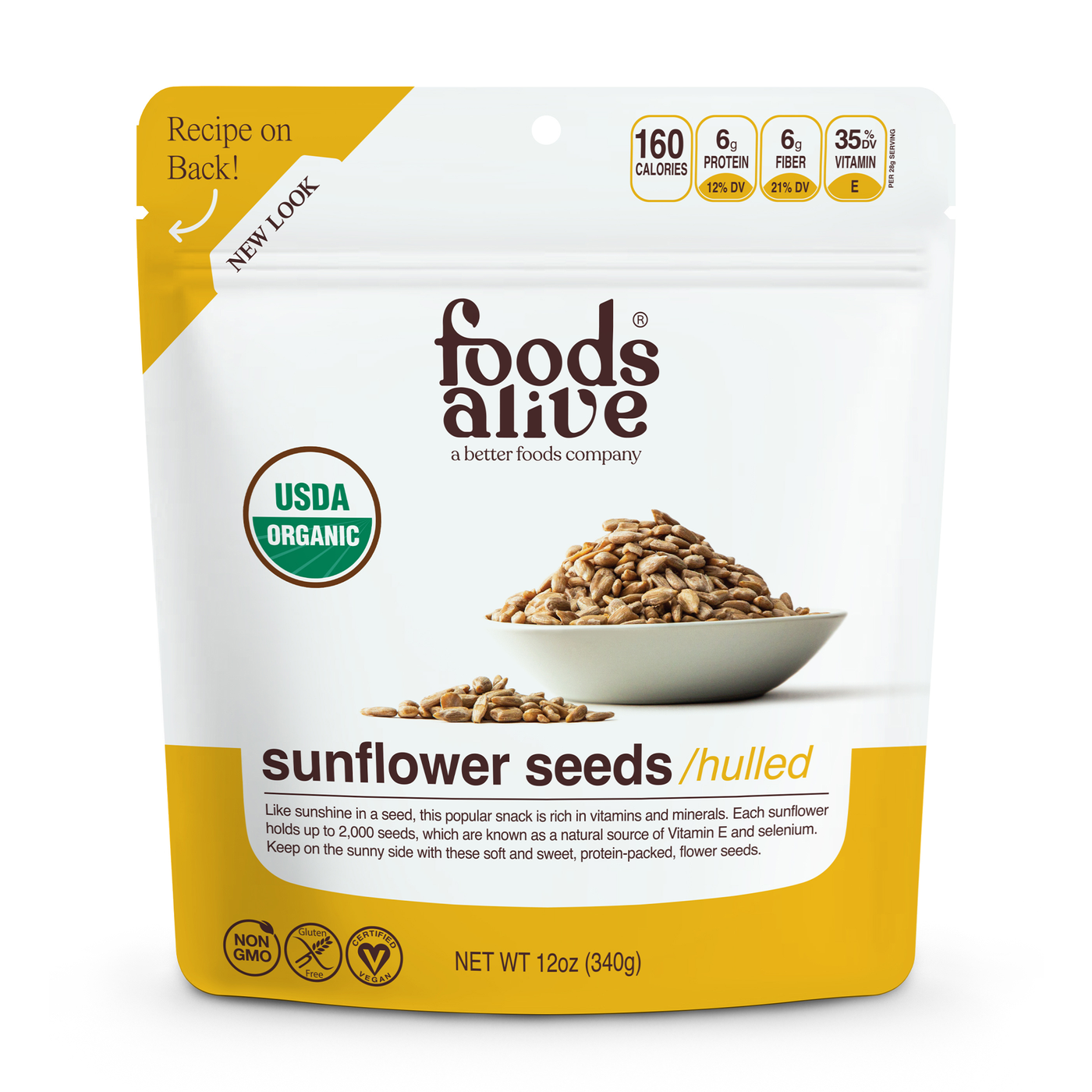 Organic Sunflower Seeds  Curated Wellness