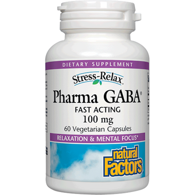 Pharma Gaba 100 mg  Curated Wellness