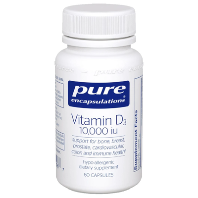 Vitamin D3 10,000 IU 60 vcaps Curated Wellness