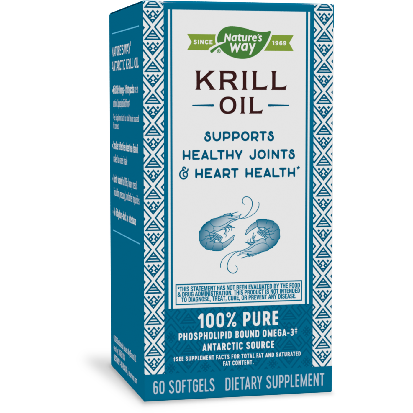 Krill Oil 500 mg 60 gels Curated Wellness