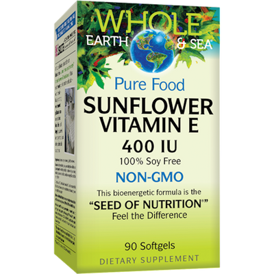 Sunflower Vitamin E 400IU  Curated Wellness