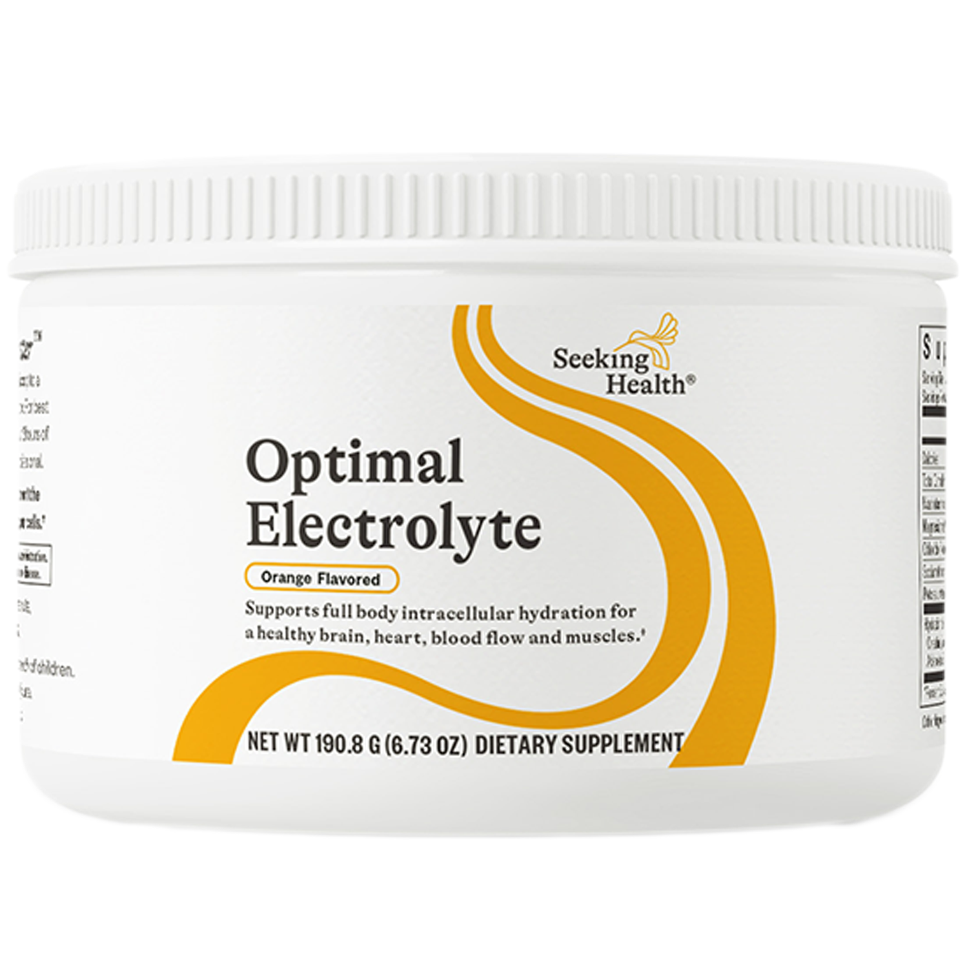 Optimal Electrolyte Orange 190.8g Curated Wellness