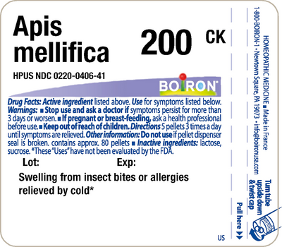 Apis mellifica 200CK 80 plts Curated Wellness