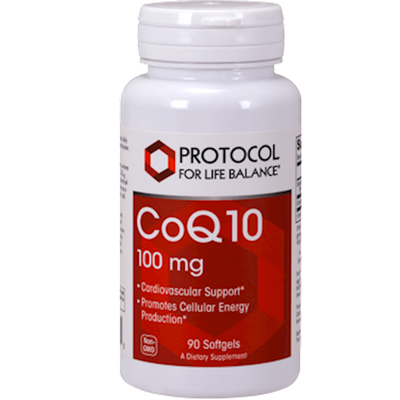 CoQ10 100 mg 90 gels Curated Wellness