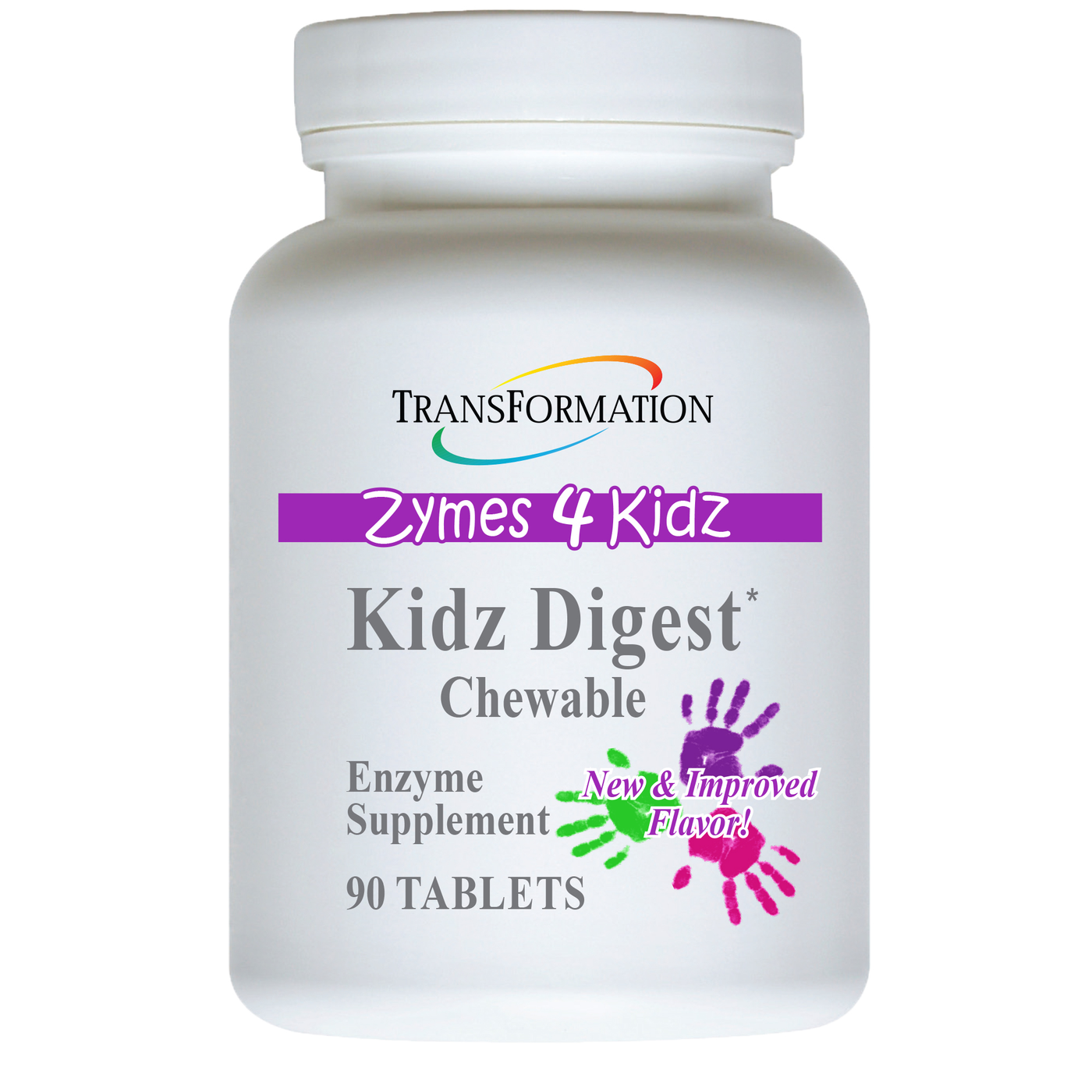 Kidz Digest Chewables 90 tabs Curated Wellness