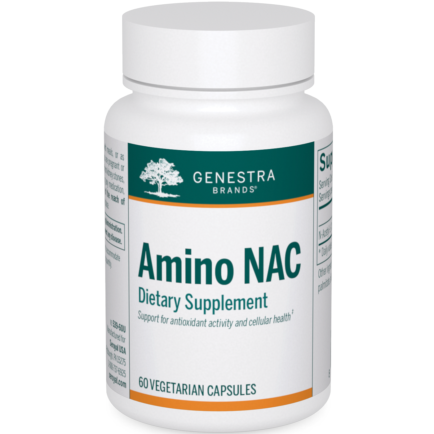 Amino NAC 500 mg  Curated Wellness