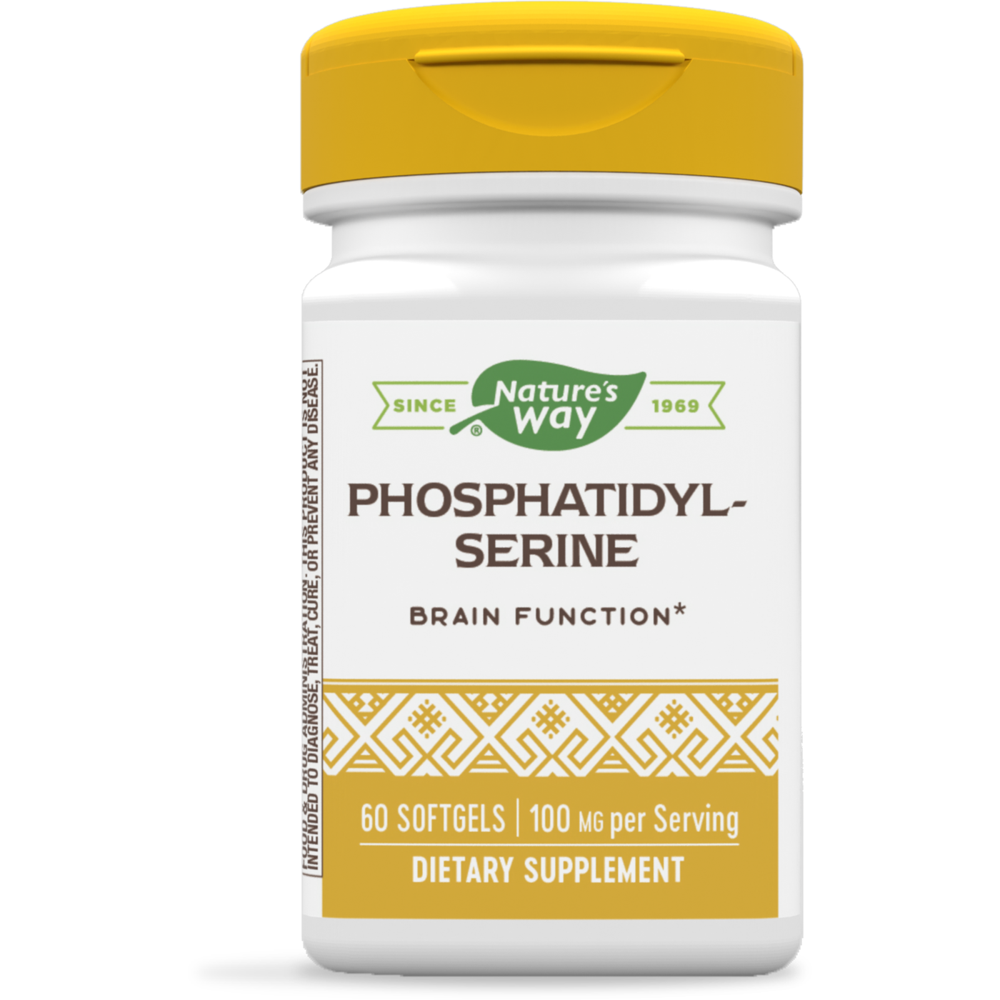 Phosphatidyl Serine 100 mg 60 gels Curated Wellness