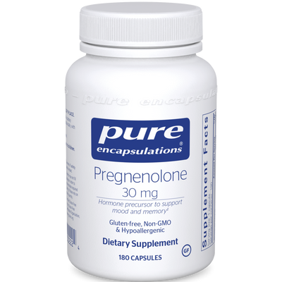 Pregnenolone 30 mg 180 vcaps Curated Wellness