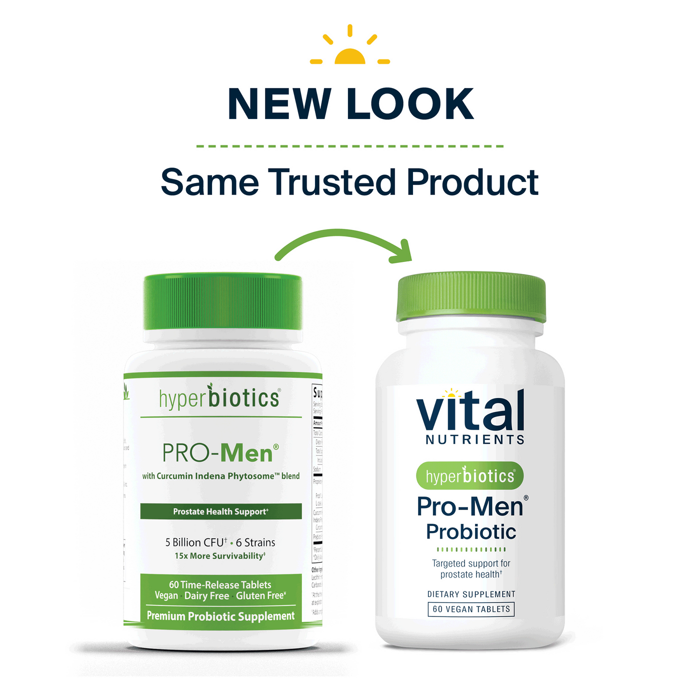 Hyperbiotics Pro-Men Probiotic 60t Curated Wellness