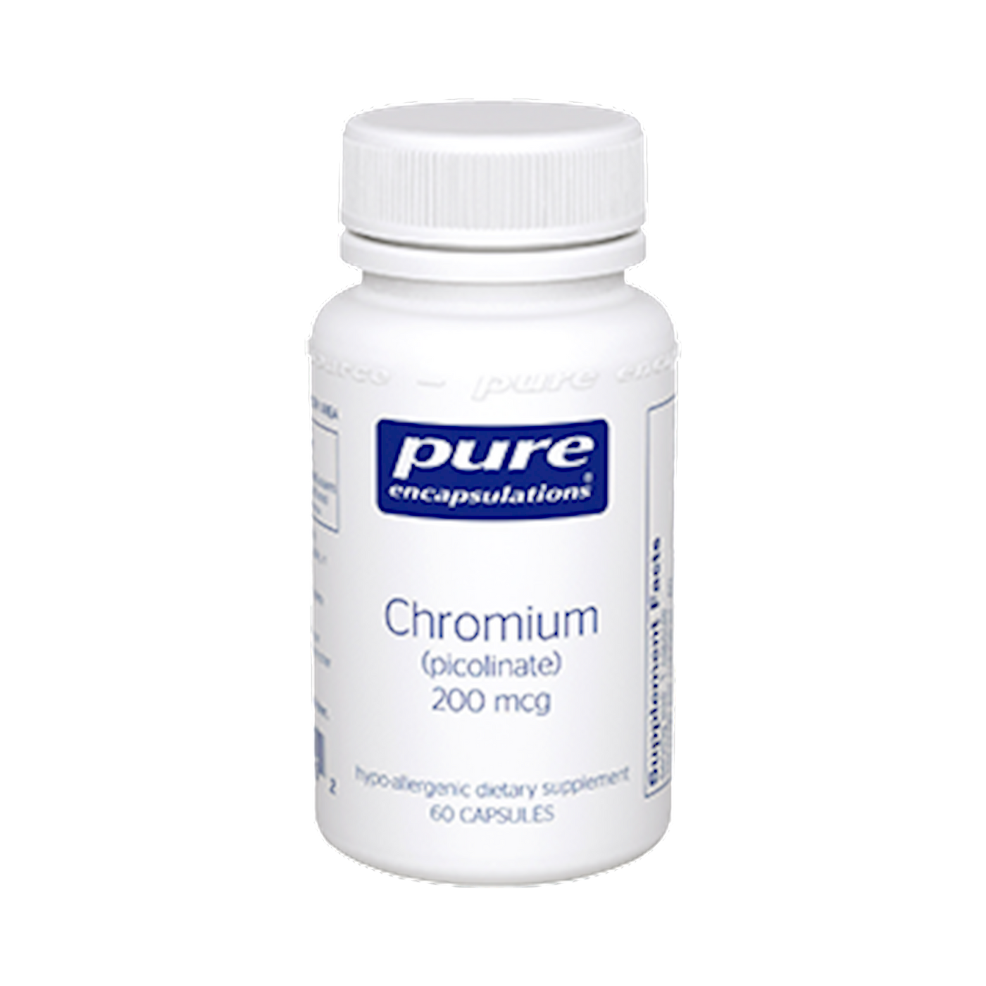 Chromium (picolinate) 200 mcg 60 vcaps Curated Wellness