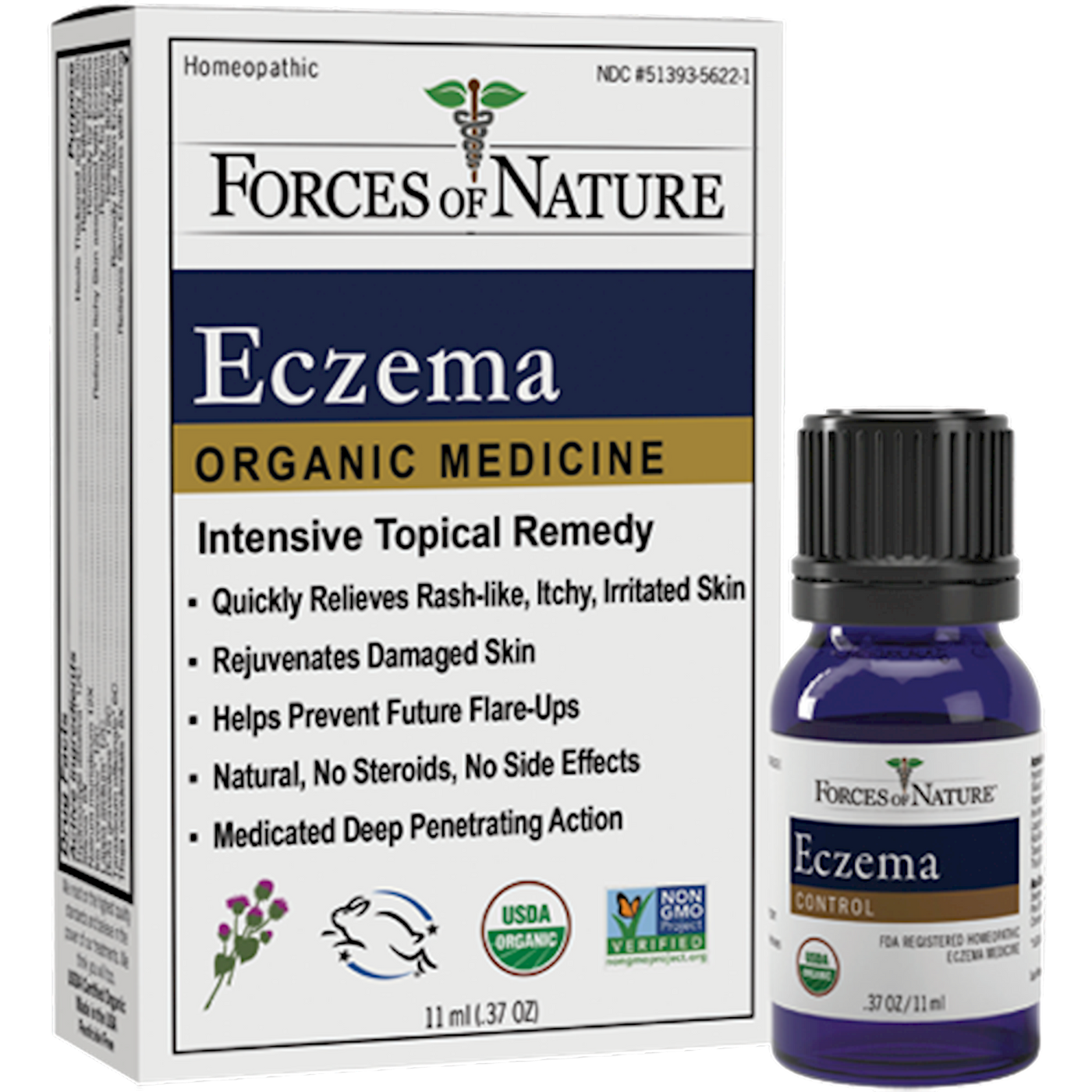 Eczema Control Organic .37 oz Curated Wellness