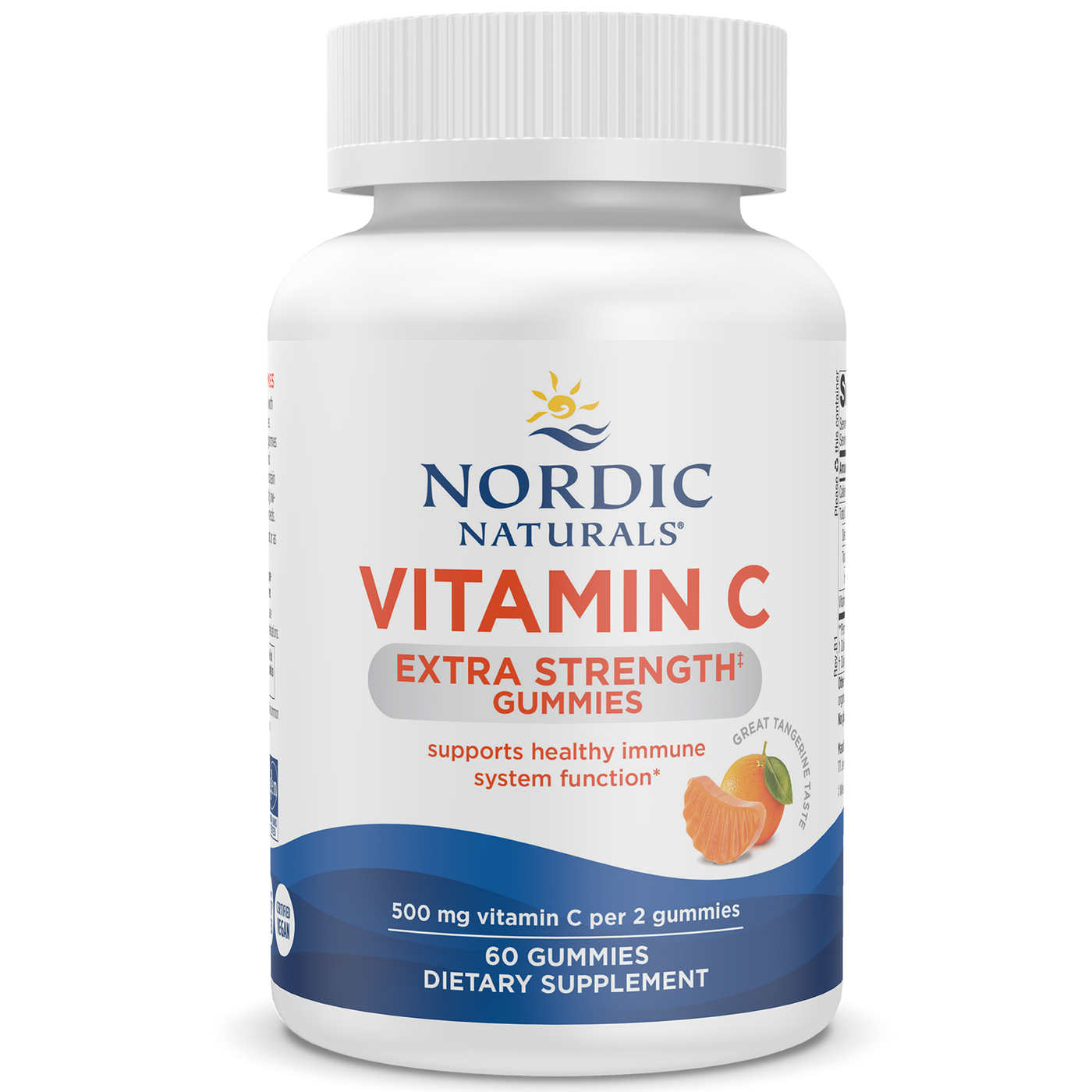 Extra Strength Vitamin C Gummies 60ct Curated Wellness