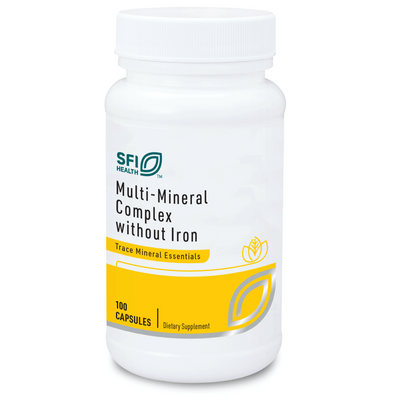 Multi-Mineral Complex w/o Iron 100 caps Curated Wellness