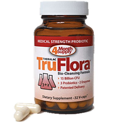 TruFlora 32 vcaps Curated Wellness
