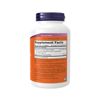 Beta-Sitosterol Plant Sterols 180 gels Curated Wellness