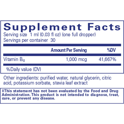 B12 Liquid  Curated Wellness