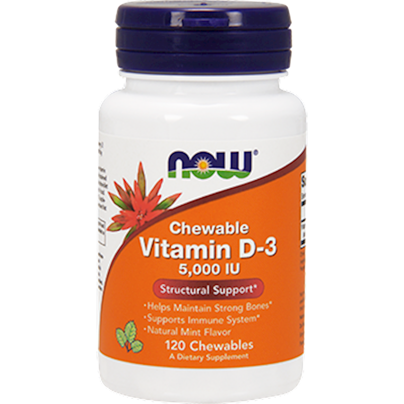 Vitamin D-3 120 chewtabs Curated Wellness