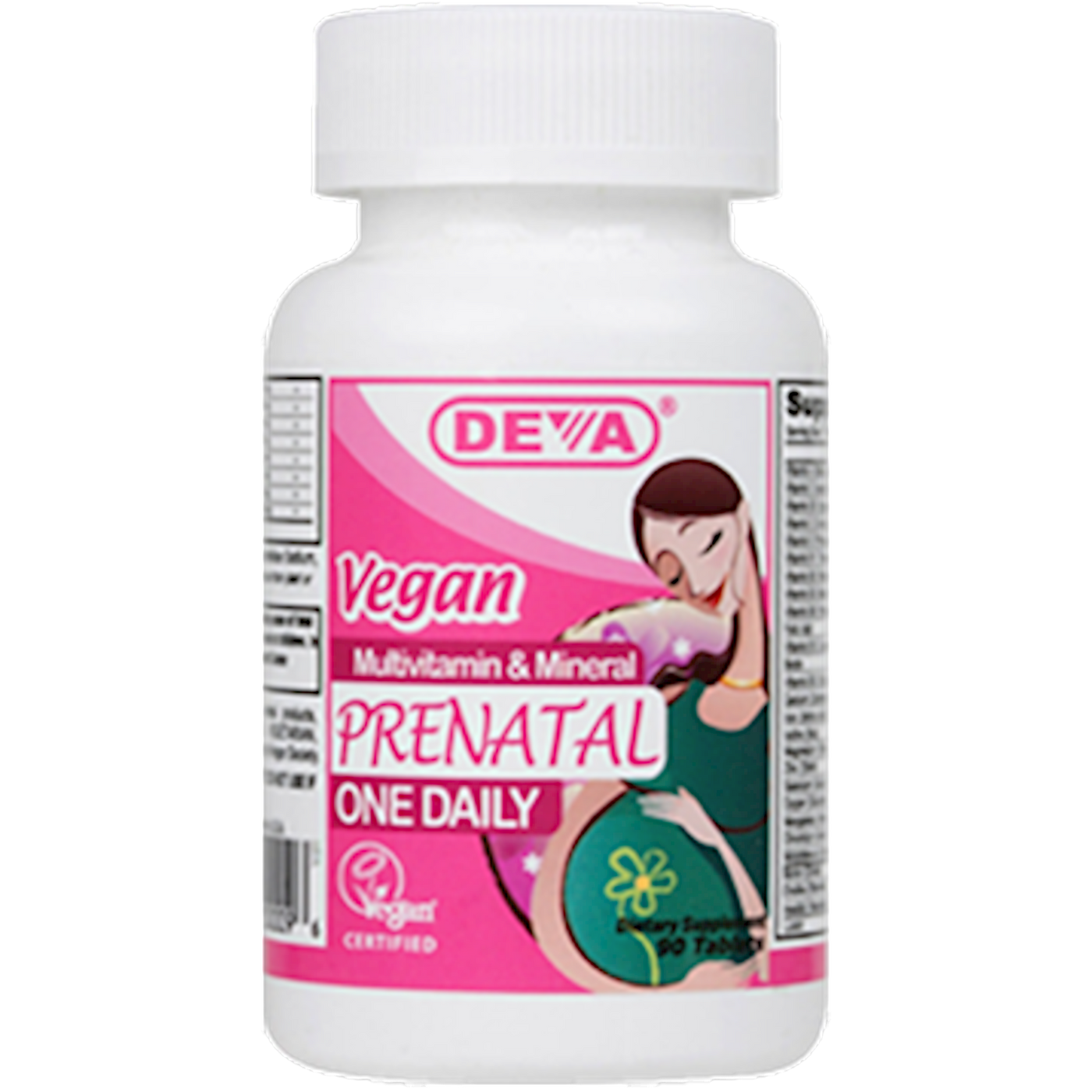 Vegan Prenatal Multivitamin 90 tabs Curated Wellness