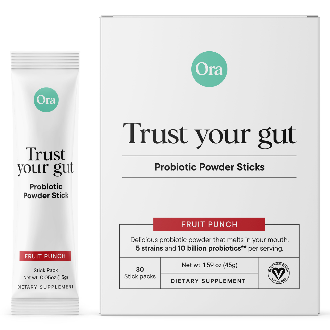 TYG Adult Probiotic Stick 30 ct Curated Wellness