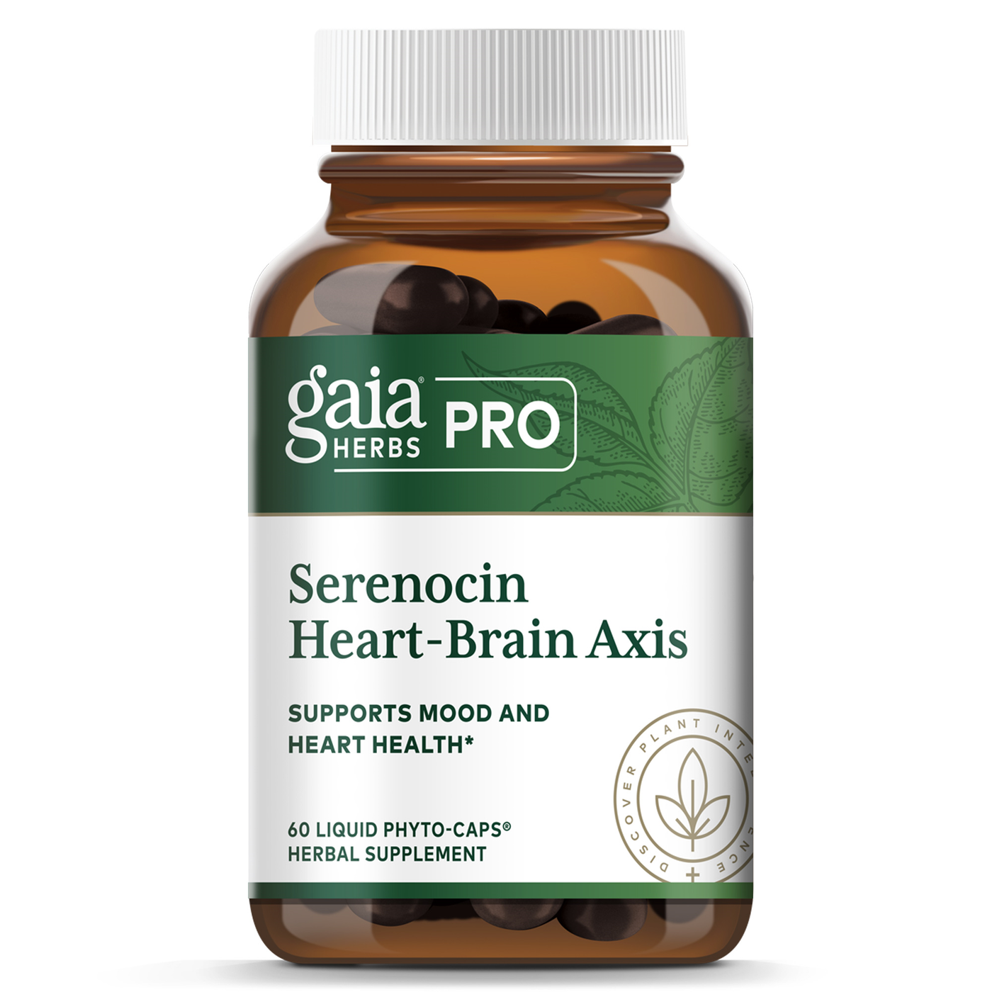 Serenocin Heart-Brain Axis 60 caps Curated Wellness