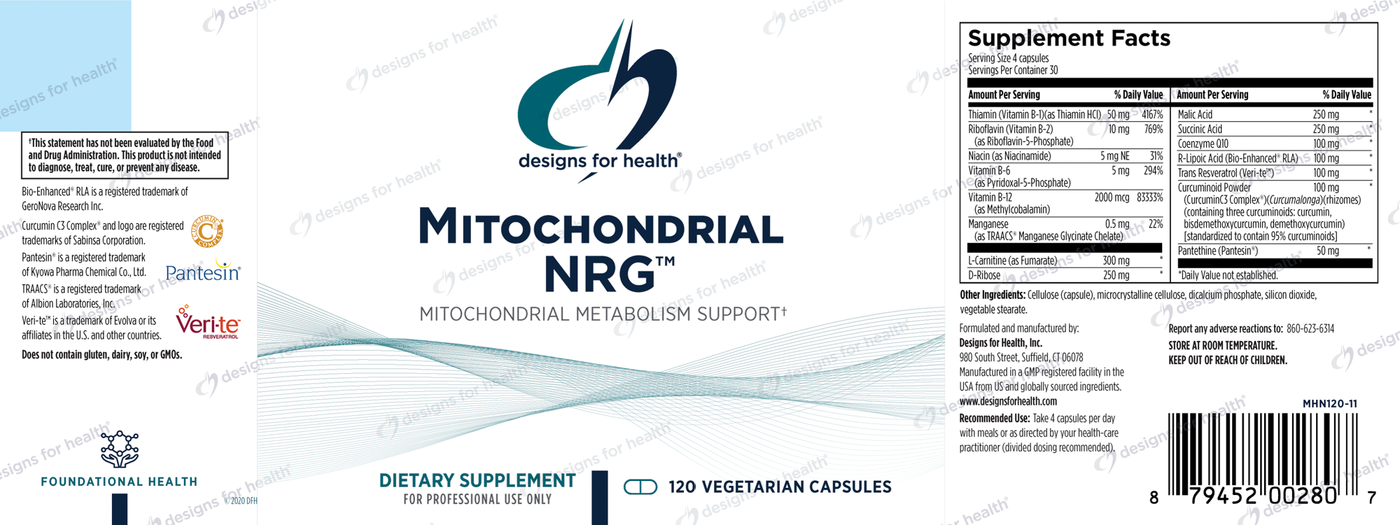 Mitochondrial NRG  Curated Wellness