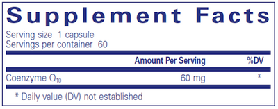 CoQ10 60 mg  Curated Wellness