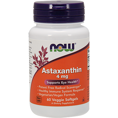 Astaxanthin 4 mg 60 veggie softgels Curated Wellness