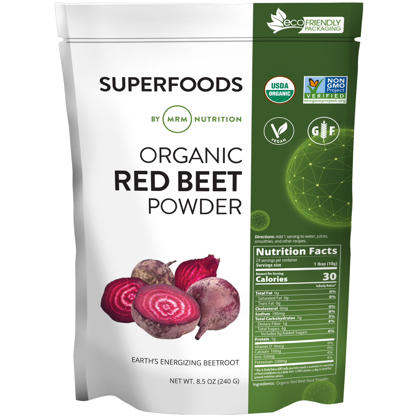 Raw Organic Red Beet Powder  Curated Wellness