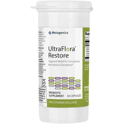 UltraFlora Restore 30 vcaps Curated Wellness