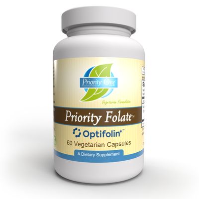 Priority Folate Optifolin+™ 60c Curated Wellness