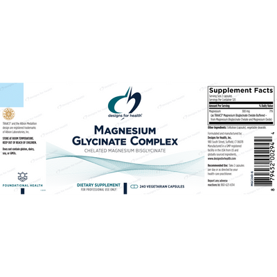 Magnesium Glycinate Complex  Curated Wellness