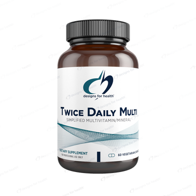 Twice Daily Multi 60 vcaps Curated Wellness