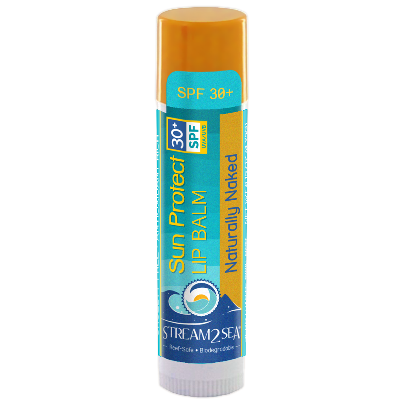 SPF 30+ Lip Balm - Natural Naked  Curated Wellness