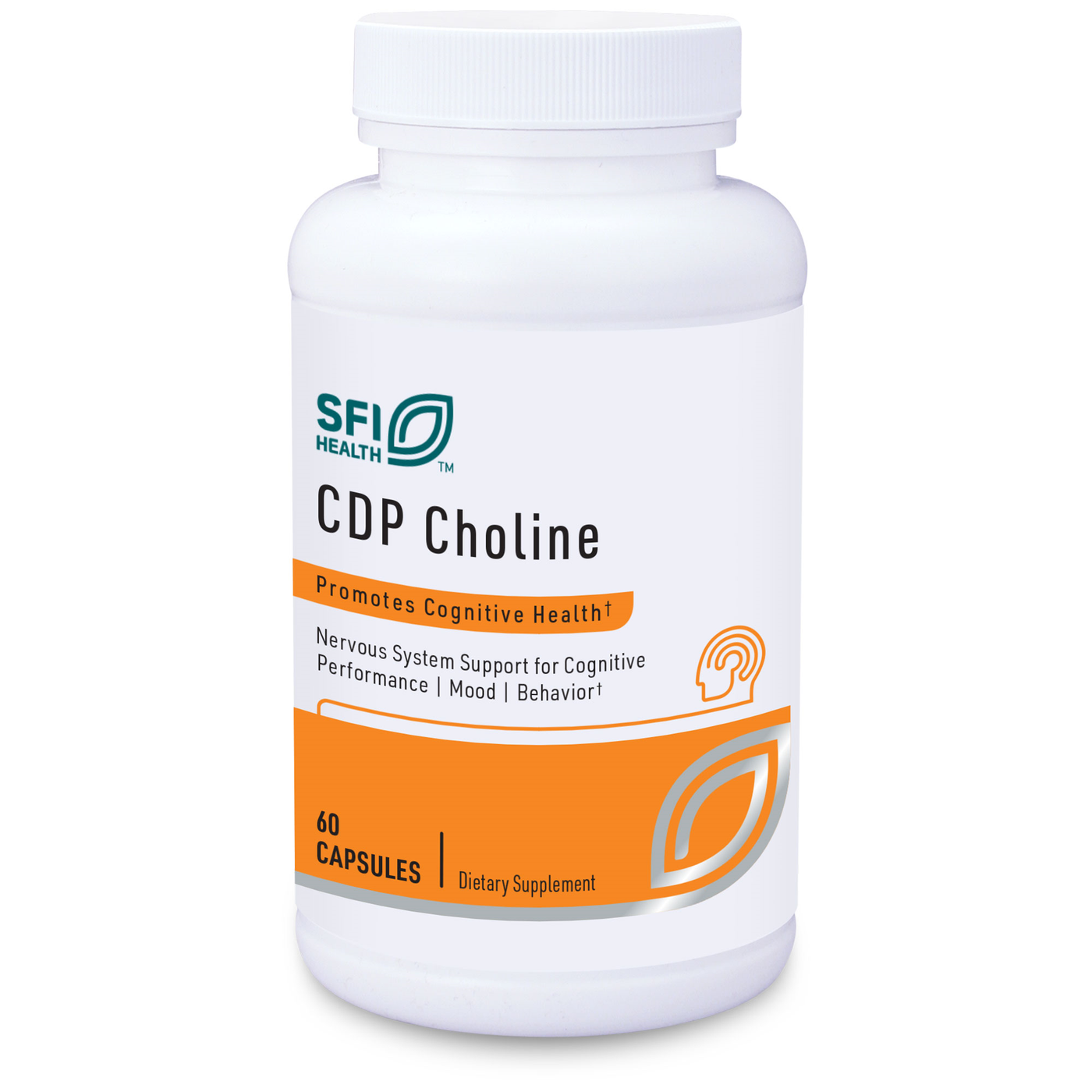 CDP Choline 60 Caps Curated Wellness