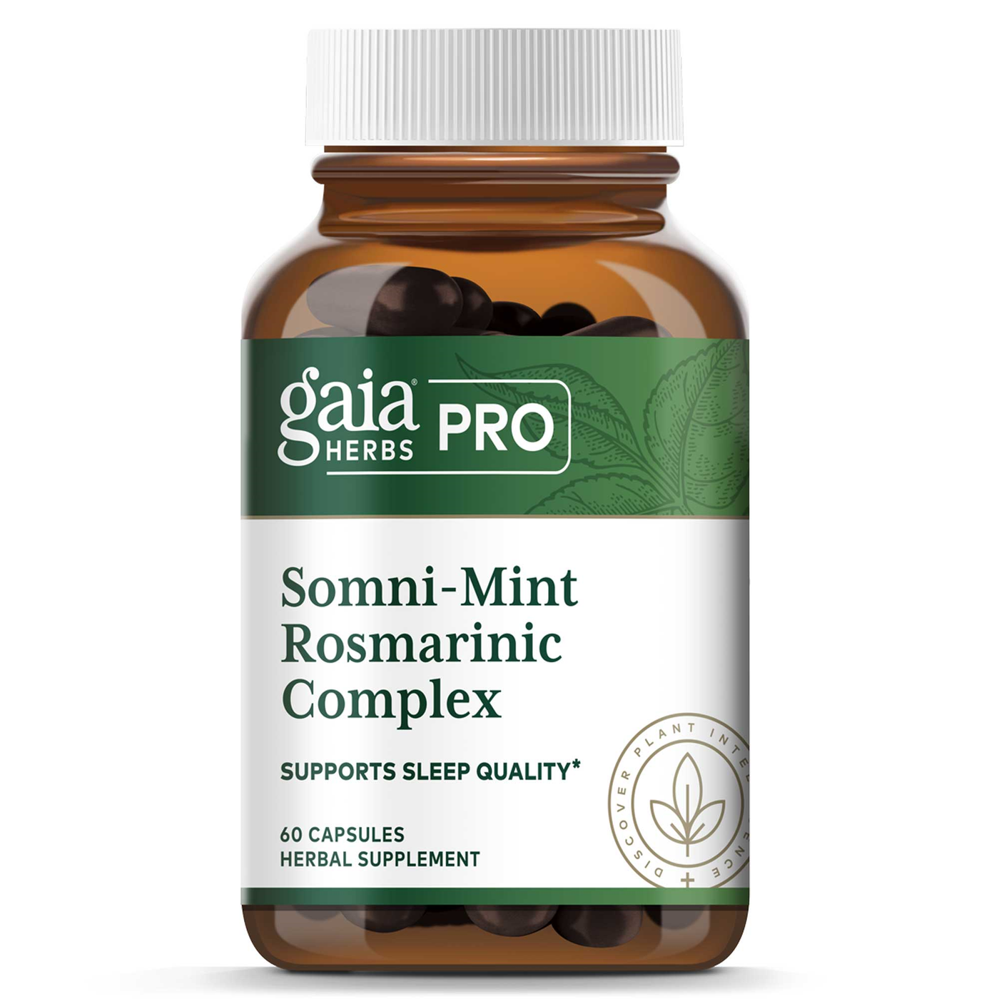 Somni-Mint Rosmarinic Complex 60c Curated Wellness