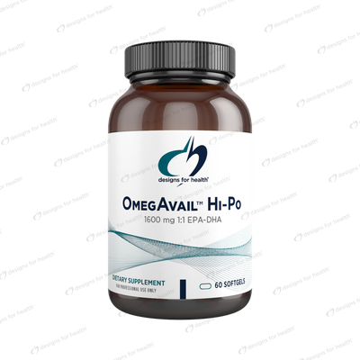 OmegAvail Hi-Po 60 gels Curated Wellness