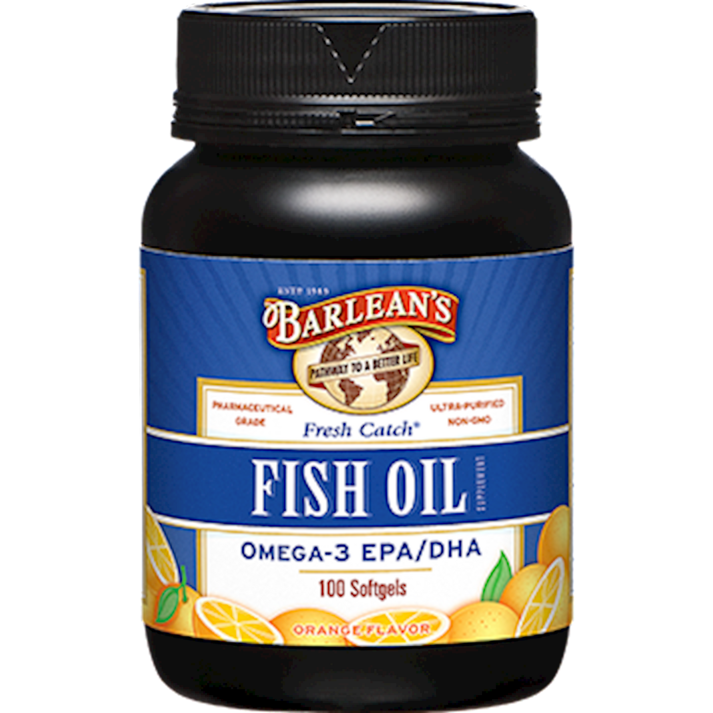 Fresh Catch Fish Oil 100 gels Curated Wellness